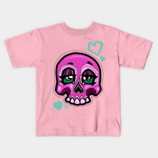 Sleepy skull Kids T-Shirt